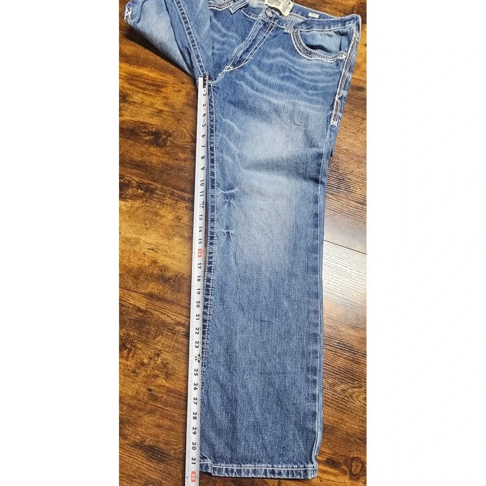 Ariat M4 Relaxed Boot Cut Jeans Men's 34x32 Blue Denim